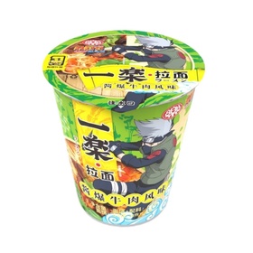 YiLe Ramen Sauced Rindfleisch Geschmack 65g